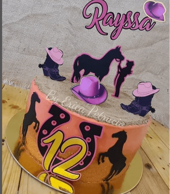 Bolo Personalizado Rayssa